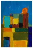 Untitled by Dennis Hawkins, oil on canvas, offered Jun 2025