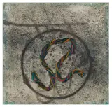 Untitled by Prunella Clough, 1988, mixed media on board, offered Jun 2025