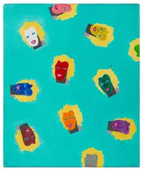 Untitled by Mark Lancaster, oil on canvas, offered Jun 2025