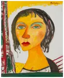 Untitled by John Bellany, oil on canvas, offered Jun 2025