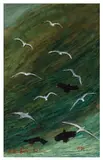 Untitled by Alan Lowndes, oil on board, offered Jun 2025