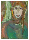 Untitled by Elisabeth Collins, gouache and mixed, offered Jun 2025