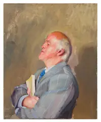 Untitled by Robert Lenkiewicz, oil on canvas, offered Jun 2025