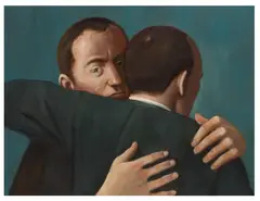 Untitled by John Kirby, oil on canvas, offered Jun 2025