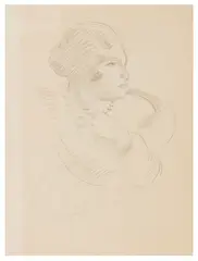 Untitled by Matthew Smith, pencil, offered Jun 2025