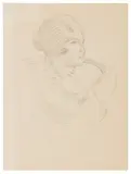 Untitled by Matthew Smith, pencil, offered Jun 2025