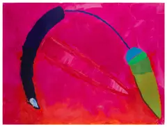 Untitled by Trevor Bell, mixed media, offered Jun 2025
