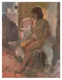 Untitled by Jacqueline Williams N.E.A.C., oil on board, offered Jun 2025