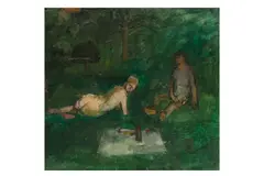 Untitled by Anthony Fry, oil on canvas, offered Jun 2025