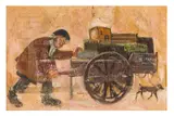 Untitled by Harold Riley, oil on board, offered Jun 2025