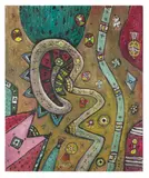 Untitled by Alan Davie, oil on canvas, offered Jun 2025