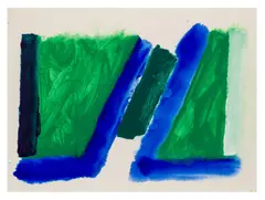 Untitled by Trevor Bell, mixed media, offered Jun 2025