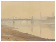 Untitled by Julian Barrow, oil on canvas, offered Jun 2025