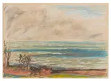 Untitled by Jack Butler Yeats R.H.I., pastel, offered Jun 2025