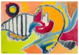 Untitled by Grace Pailthorpe, watercolour, offered Jun 2025
