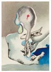 Untitled by Reuben Mednikoff, watercolour, offered Jun 2025