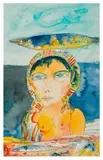 Untitled by John Bellany, watercolour, offered Jun 2025