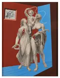 Untitled by Victor Reinganum, gouache, offered Jun 2025