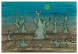 Untitled by Desmond Morris, gouache, offered Jun 2025