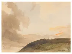 Untitled by Charles Knight, watercolour, offered Jun 2025