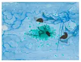 Untitled by Alistair Grant, watercolour and ink, offered Jun 2025