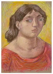 Untitled by Mary Audsley, pastel, offered Jun 2025