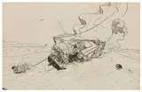 Untitled by Carl Ronald Giles, ink, offered Jun 2025