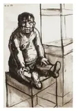 Untitled by Michael Ayrton, oil and gesso, offered Jun 2025