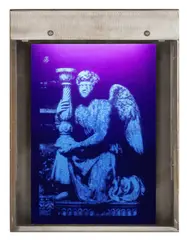 Untitled by Mat Collishaw, 1993, ink and wire, offered Jun 2025