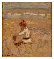 Untitled by Erna Hoppe Kinross, oil on board, offered Jun 2025