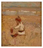 Untitled by Erna Hoppe Kinross, oil on board, offered Jun 2025