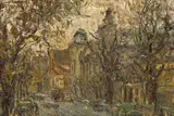 Untitled by Wlodzimierz Zakrzewski, oil on canvas, offered Jun 2025