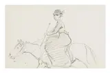 Untitled by Frederick Hall, pencil, offered Jun 2025