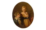 Untitled by John Philip, oil on board, offered Jun 2025