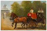 Untitled by Alfred Corbould, oil on canvas, offered Jun 2025