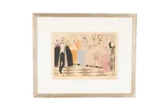 Untitled by Charles Martin, watercolour on paper, offered Jun 2025