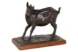 Patinated bronze of a goat by Cartaino S. Paolo, bronze, offered Jun 2025