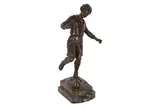 Joueur de Football by Sylvain Kinsburger, bronze, offered Jun 2025