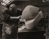 1960s-1970sA group of vintage silver gelatin prints (8) depicting British sculptor Henry Moore (1898-1986) in the 1960s-1970s by Henry Moore Interest, print, offered May 2025