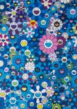 Homage to IKB by Takashi Murakami, print (other), sold Oct 2024