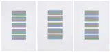 Intervals 3 by Bridget Riley, pencil, offered Oct 2024