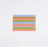 Vista by Bridget Riley, Screenprint in colours, sold Oct 2024