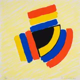 Forgetting Lorca by Terry Frost, Screenprint in colours, sold Oct 2024