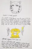 Calves Head Giant IV by Andy Warhol, Offset lithograph extensively hand-finished with watercolour, offered Oct 2024