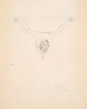 Study for the crucified Christ by Salvador Dalí, Etching, sold Oct 2024