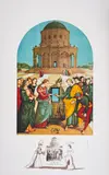 Raphael: Le Mariage de la Vierge by Salvador Dalí, Lithograph printed in colours, sold Oct 2024