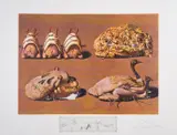 Les Caprices pinces princiers by Salvador Dalí, etching, sold Oct 2024