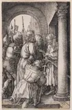Christ before Pilate by Albrecht Durer, Engraving, sold Oct 2024