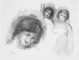 La Pierre aux Trois Croquis by Pierre-Auguste Renoir, print (other), offered Oct 2024