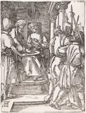 Pilate Washing His Hands by Albrecht Durer, Woodcut, circa, offered Oct 2024